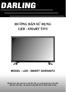 Hướng dẫn sử dụng Darling 32HD946T2 Ti vi LED