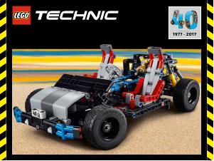 Manual Lego set 42057+42061+42063 Technic 40 year anniversary model