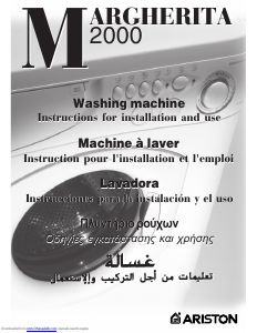 Mode d’emploi Ariston AB88X(EX) Margherita 2000 Lave-linge