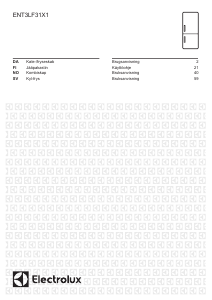 Bruksanvisning Electrolux ENT3LF31X1 Kyl-frys