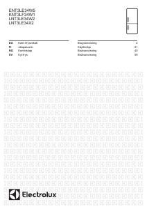 Bruksanvisning Electrolux ENT3LE34W5 Kyl-frys