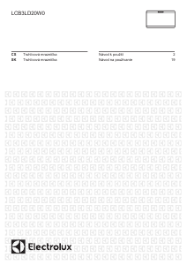 Manuál Electrolux LCB3LD20W0 Mraznička