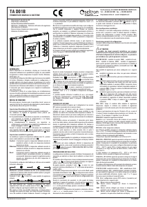 Manual Seitron TAD01B Thermostat