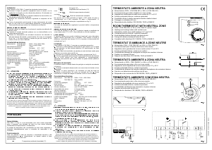 Mode d’emploi Seitron TAEZN4MC Thermostat