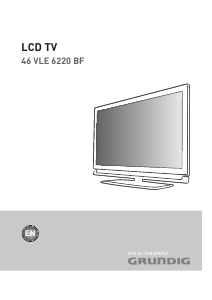 Manual Grundig 46 VLE 6220 DF LED Television