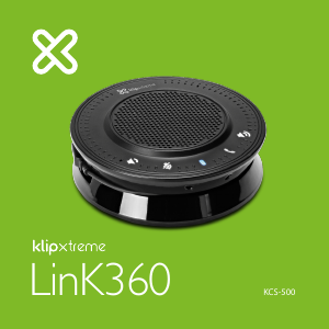 Handleiding Klip Xtreme KCS-500 Link360 Luidspreker