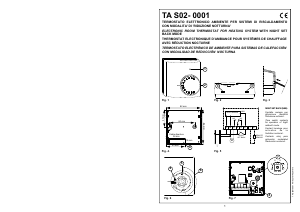 Mode d’emploi Seitron TAS022 Thermostat