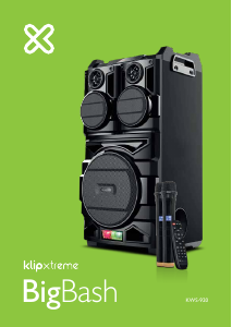 Manual Klip Xtreme KWS-920 BigBash Speaker