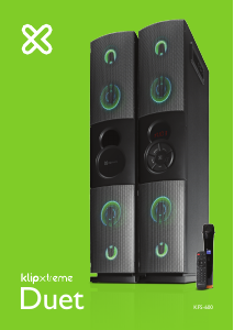 Manual de uso Klip Xtreme KFS-600 Duet Altavoz