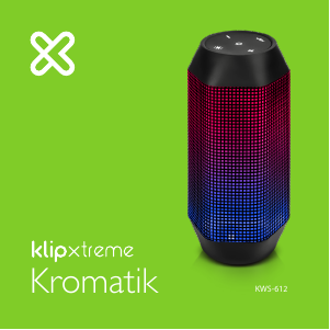 Manual Klip Xtreme KWS-612 Kromatik Speaker