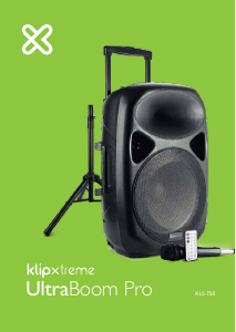 Manual de uso Klip Xtreme KLS-750 UltraBoom Pro Altavoz