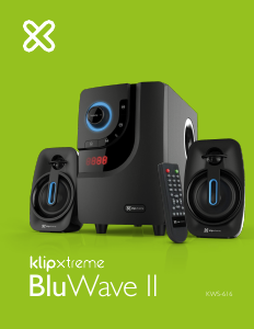 Manual Klip Xtreme KWS-616 BluWave II Speaker