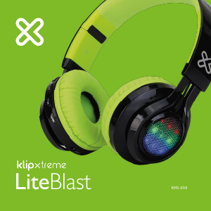 Manual Klip Xtreme KHS-659 LiteBlast Headphone