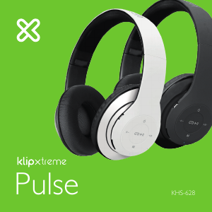 Manual Klip Xtreme KHS-628BK Pulse Headphone