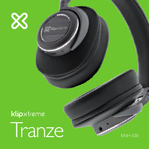 Manual de uso Klip Xtreme KNH-500 Tranze Auriculares