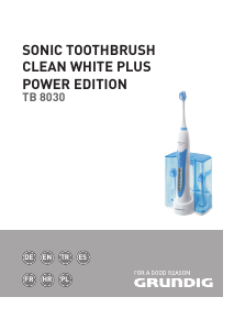Manual Grundig TB 8030 Electric Toothbrush
