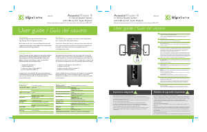 Manual de uso Klip Xtreme KES-345 AcousticXFusion III Altavoz