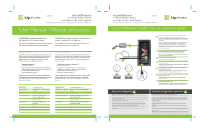 Manual de uso Klip Xtreme KES-350 AcousticXFusion I Altavoz