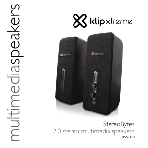 Handleiding Klip Xtreme KSS-310 StereoBytes Luidspreker