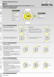 Handleiding Invicta Corduba 34203 Horloge