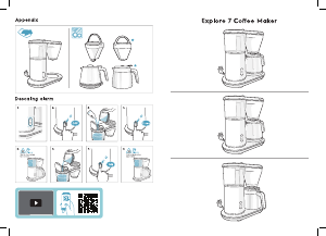 Посібник Electrolux E7CM1-2GB Explore 7 Кавова машина