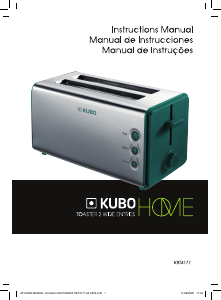 Manual de uso Kubo KBT4177 Tostador