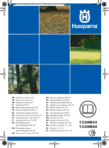 Manual Husqvarna 122HD60 Trimmer de gard viu