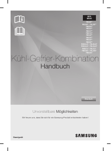 Bedienungsanleitung Samsung RL33N321MSS/EG Kühl-gefrierkombination