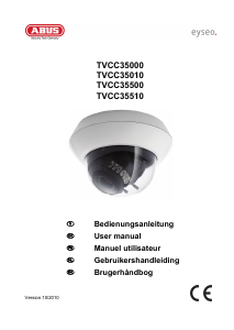 Manual Abus TVCC35000 Security Camera