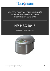 Hướng dẫn sử dụng Zojirushi NP-HBQ10 Nồi cơm điện