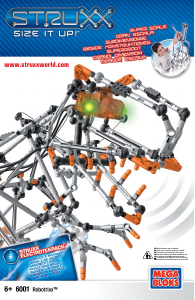 Kullanım kılavuzu Mega Bloks set 6001 Struxx Robotrixx