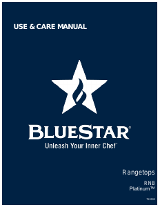 Manual BlueStar RGTNB24GV2 Hob