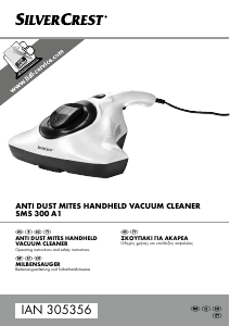 Manual SilverCrest IAN 305356 Handheld Vacuum