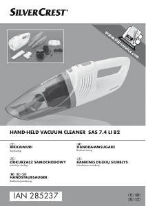 Bedienungsanleitung SilverCrest IAN 285237 Handstaubsauger