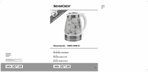 Bedienungsanleitung SilverCrest IAN 307158 Wasserkocher