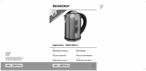 Instrukcja SilverCrest IAN 280954 Czajnik