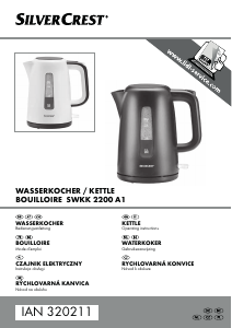 Handleiding SilverCrest IAN 320211 Waterkoker