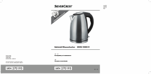 Manual SilverCrest IAN 270193 Kettle