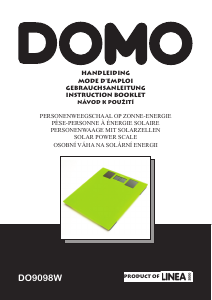 Mode d’emploi Domo DO9098W Pèse-personne