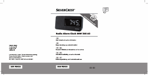 Manual SilverCrest IAN 90433 Alarm Clock Radio