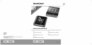 Manual SilverCrest IAN 102841 Kitchen Scale