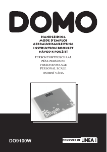 Bedienungsanleitung Domo DO9102W Waage