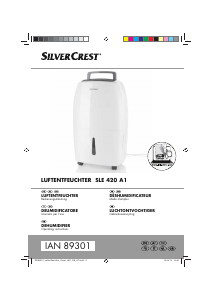 Mode d’emploi SilverCrest IAN 89301 Déshumidificateur