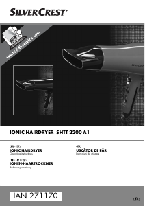 Handleiding SilverCrest IAN 271170 Haardroger