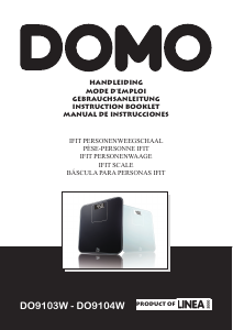 Manual de uso Domo DO9104W Báscula