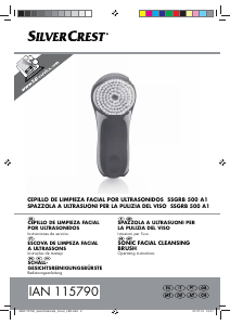 Manual de uso SilverCrest IAN 115790 Cepillo de limpieza facial