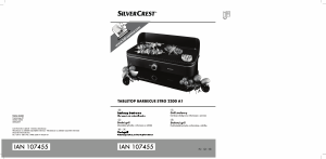 Manual SilverCrest IAN 107455 Barbecue