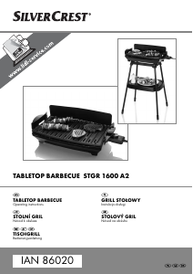 Bedienungsanleitung SilverCrest IAN 86020 Barbecue