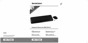 Bedienungsanleitung SilverCrest IAN 75360 Tastatur