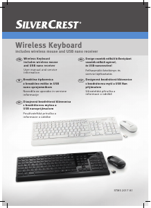 Manual SilverCrest IAN 64668 Keyboard